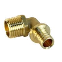 Угольник аксиальный переходной НР 25(3,5) х 3/4"